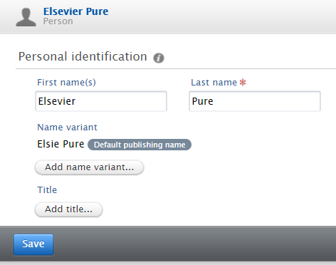 Edit profile default publishing name final